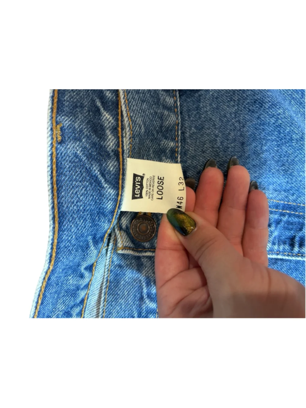 Vintage 90s Levi’s 545 Loose Fit Jeans W46 L32 Baggy Medium Wash Y2K